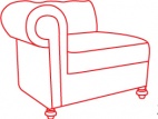 Кресло «Честер Люкс» с правым (левым) локотником