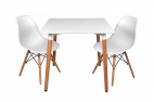 Обеденный комплект (1+2) стол + 2 стула