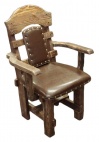 Стул-кресло «Тор» с мягким сиденьем