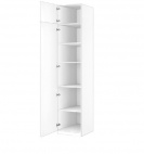 Шкаф однодверный с полками, h 2380 мм