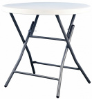 Стол пластиковый складной D 800 мм, 1203NM 