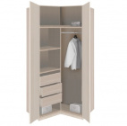 Шкаф угловой, h 2380 мм